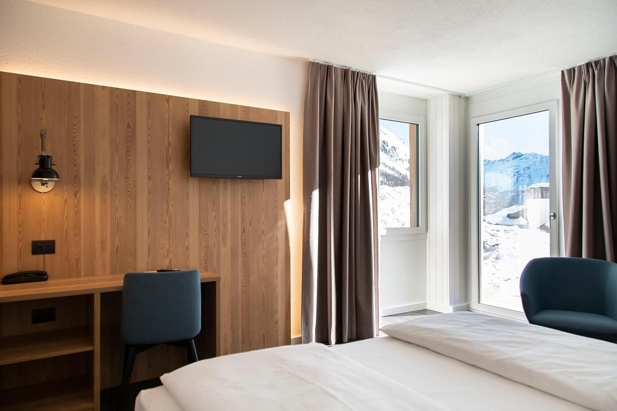 Blu Hotel Senales Zirm-Cristal Maso Corto Chambre photo
