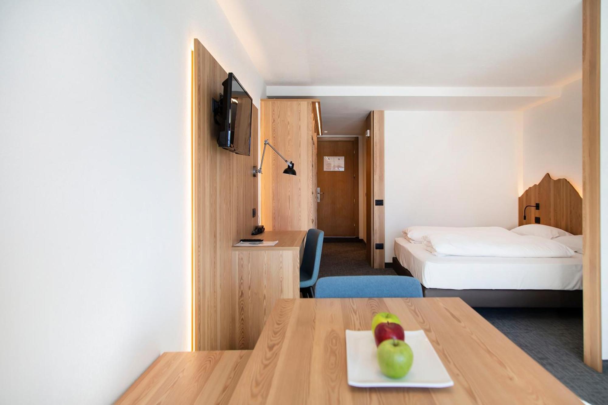 Blu Hotel Senales Zirm-Cristal Maso Corto Chambre photo