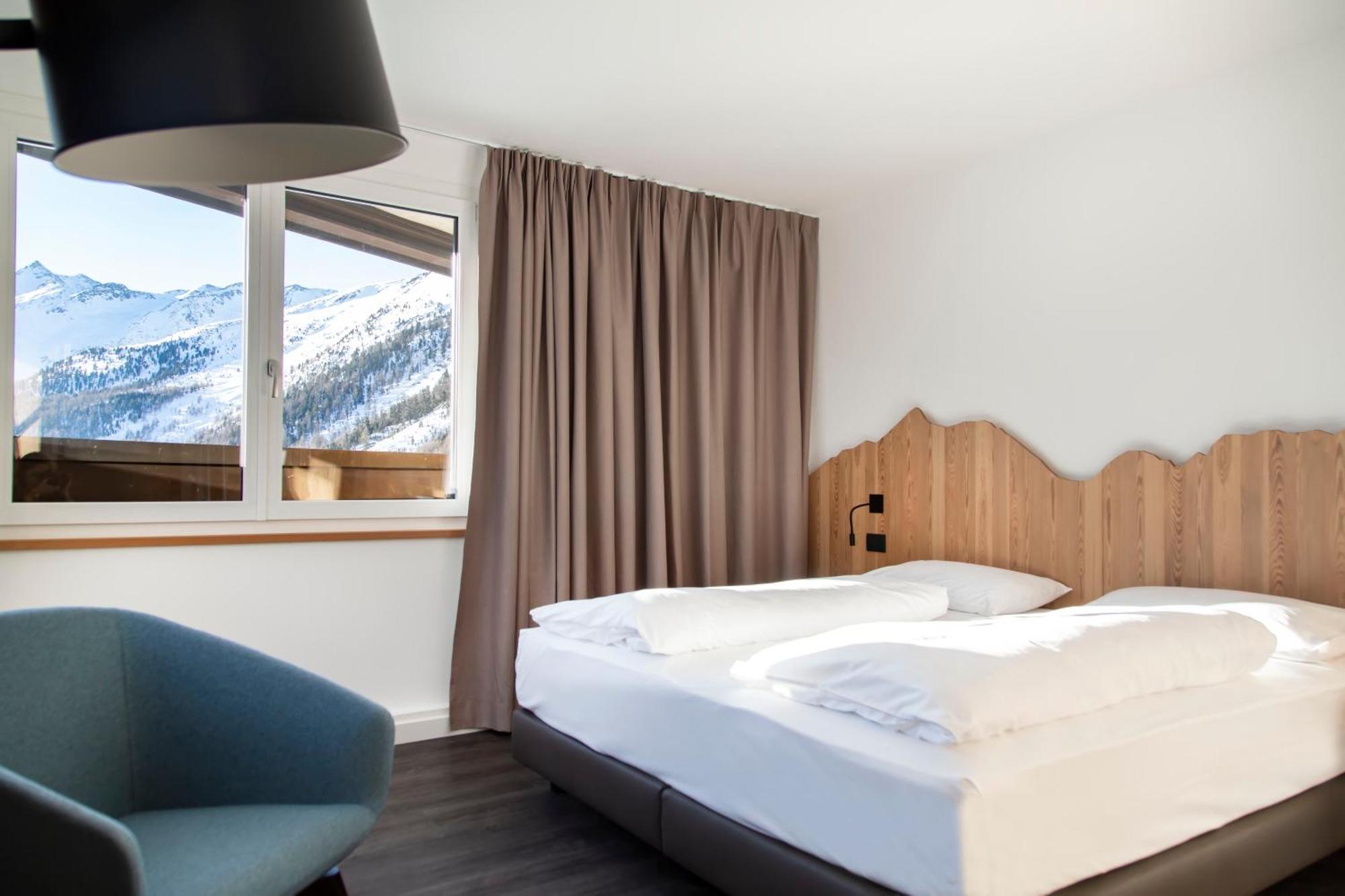 Blu Hotel Senales Zirm-Cristal Maso Corto Chambre photo